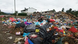 The collosal rubbish pile